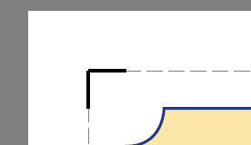Trim marks inside