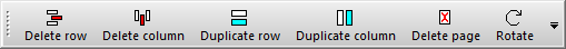 Imposition toolbar